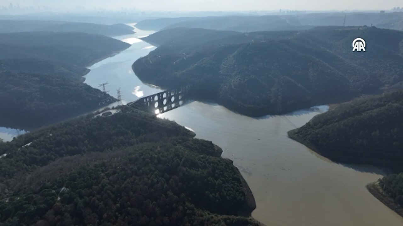 İstanbul'da barajların doluluk oranı yüzde 50'nin üzerine çıktı