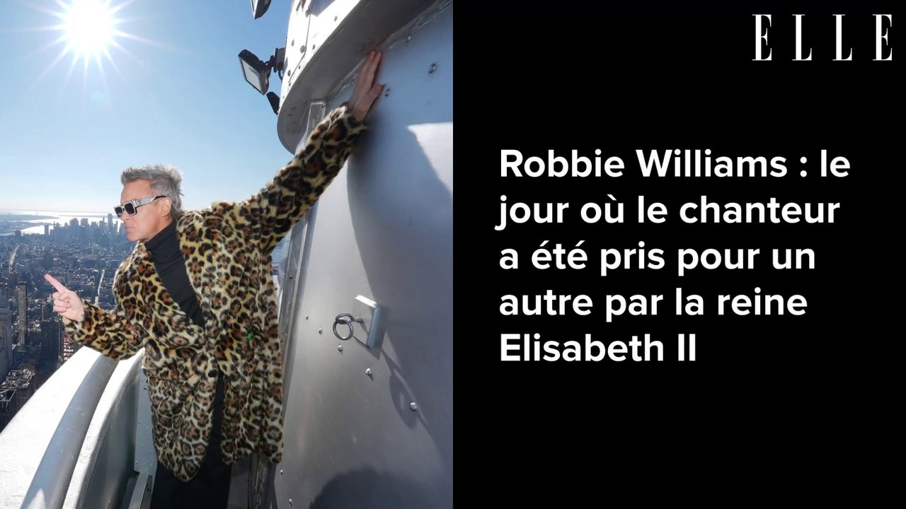 Robbie Williams : le jour où le chanteur a été pris pour un autre par la reine Elisabeth II