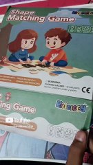 Indoor Fun|Kids Game Zone|Shape Matching Game|#Amazon|#Kids best game|Never miss