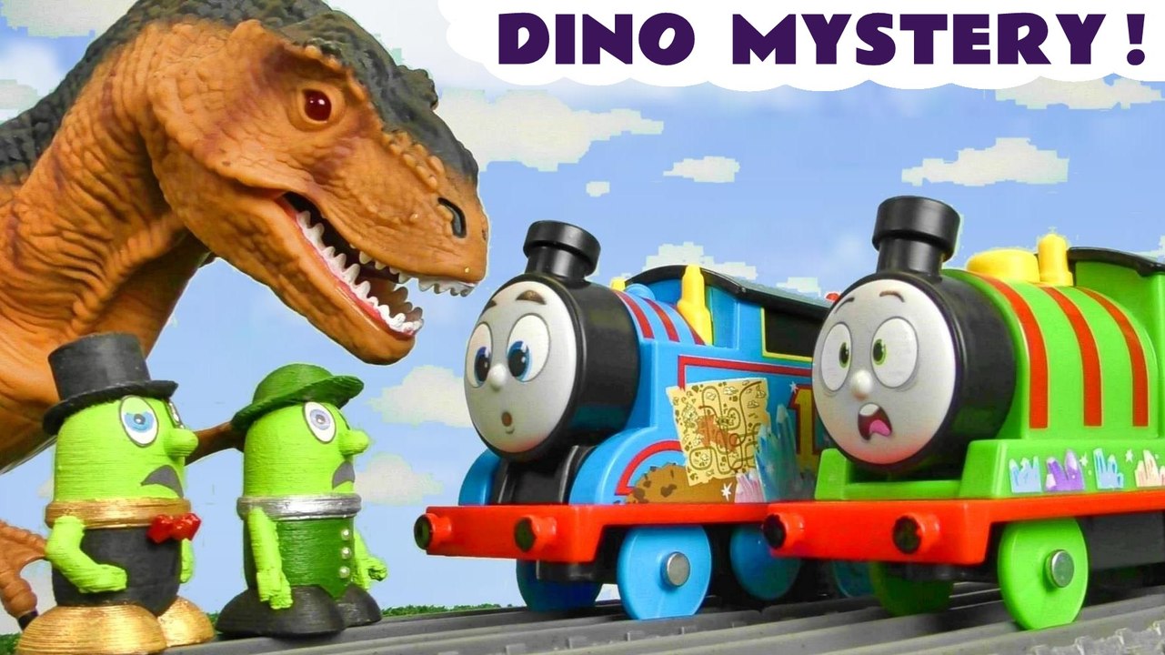 Thomas The Train has a Dinosaur Mystery to solve in this Kids Story
