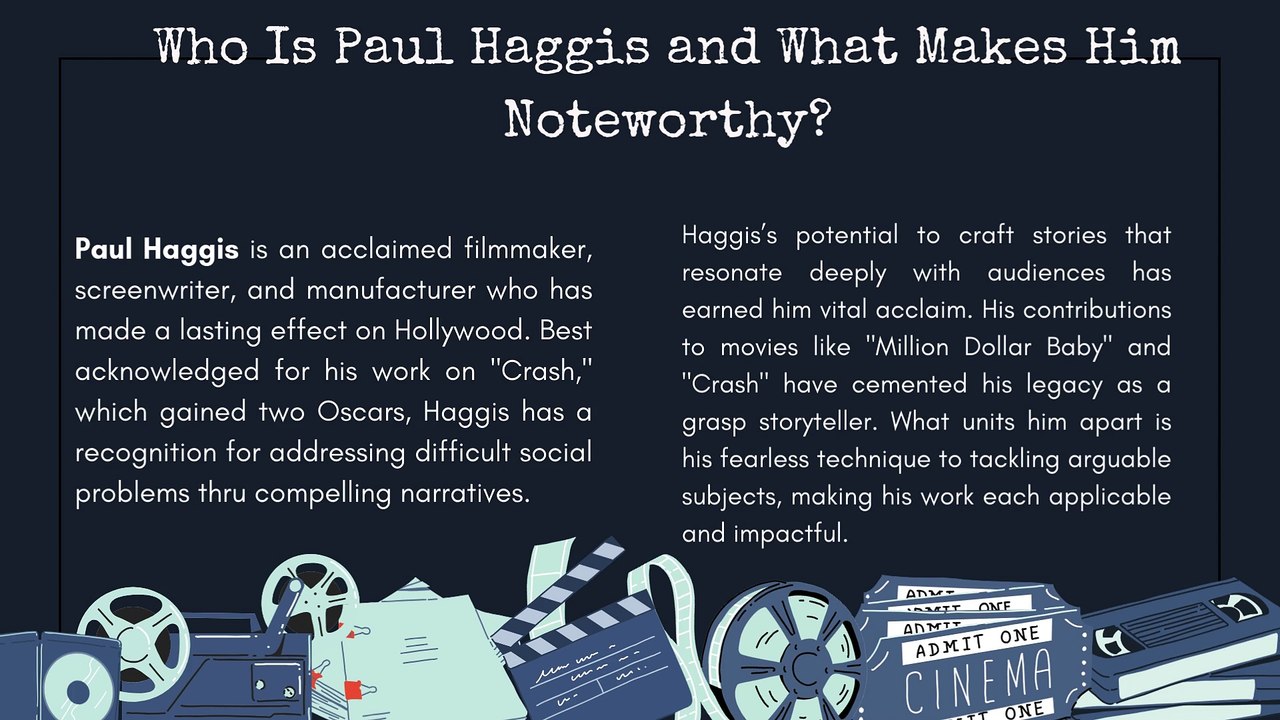 Paul Haggis News The Oscar-Winning Director’s Recent Projects and Stories