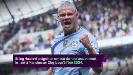 Man. City - Haaland prolongue jusqu'en 2034 !