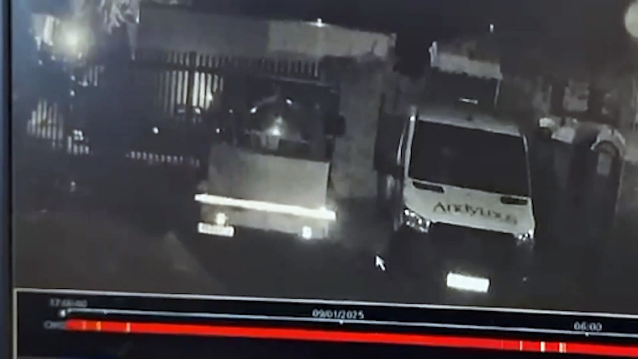 CCTV shows burglars stealing 13 portable toilets worth £12k