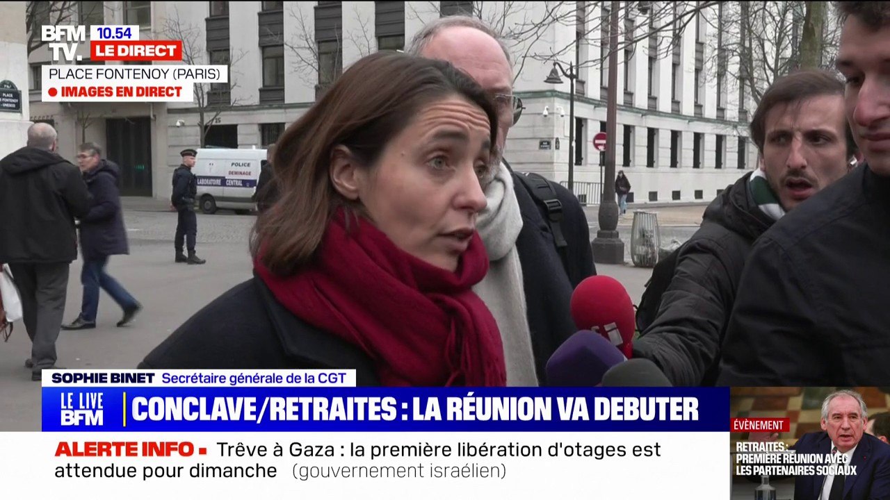 Réforme des retraites: "Il faut l'abroger", affirme Sophie Binet, secrétaire générale de la CGT