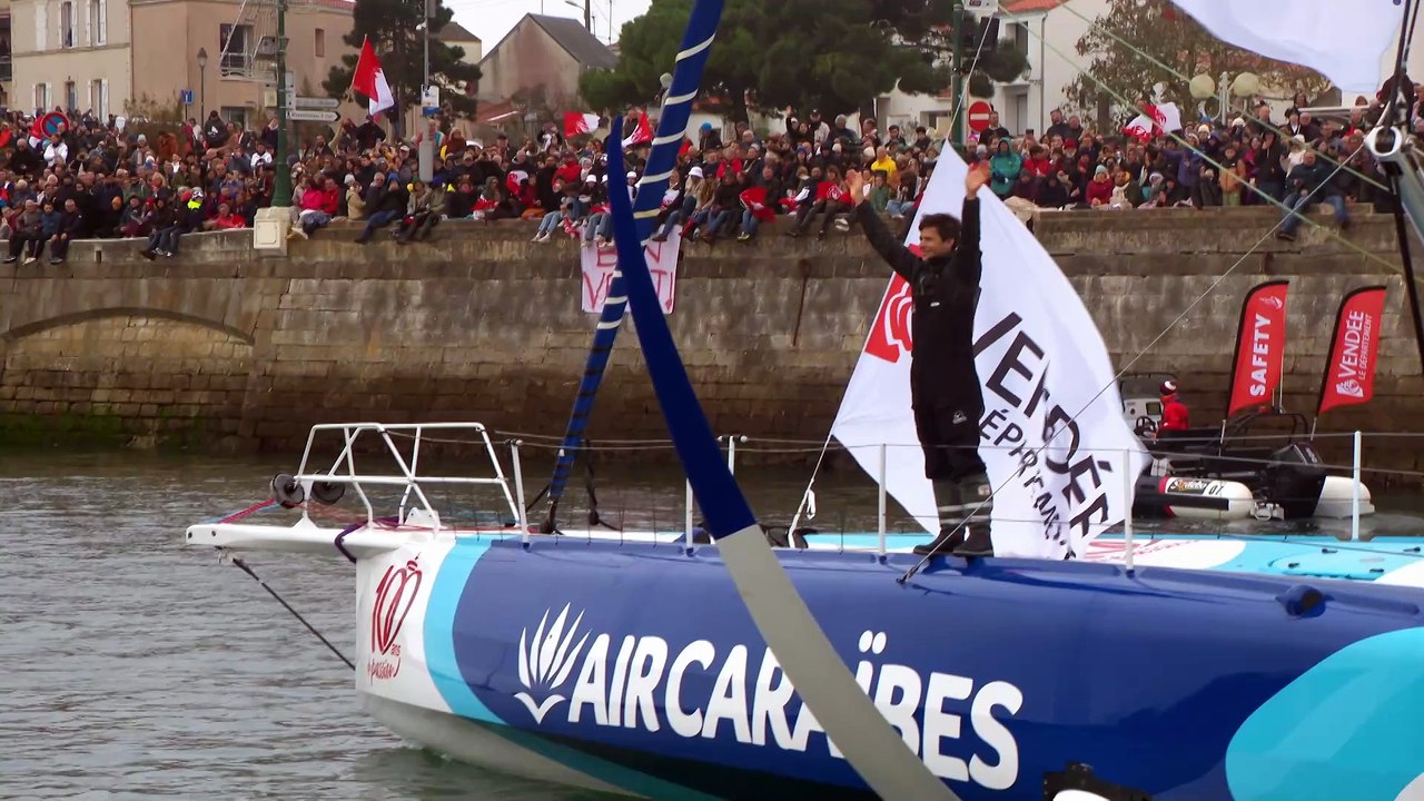 Vendée Globe La course de Sébastien Simon (Groupe Dubreuil-Air Caraïbes)