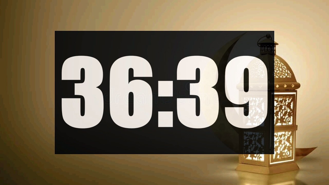 44 Minute Timer | Loud Alarm | Time call