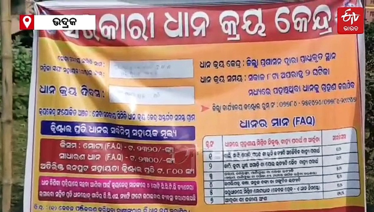ମିଲରଙ୍କ ମନମାନିକୁ ପ୍ରଶୟ ଦିଆଯିବ ନାହିଁ, FAQ ମାନର ଧାନ ଆଣନ୍ତୁ ଚାଷୀ: ଯୋଗାଣ ମନ୍ତ୍ରୀ