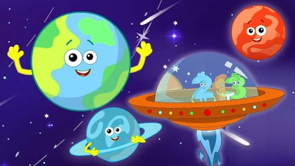 Fun Solar System Song & Kindergarten Rhymes for Kids 🌍