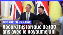 Guerre en Ukraine : Un partenariat historique « sur 100 ans » signé avec le Royaume Uni, à Kiev