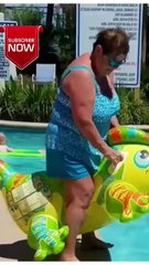 Anti fall into swimming pool😂😂😂😂😋🤣🤣😂😂🤣🤣Funny video #shorts