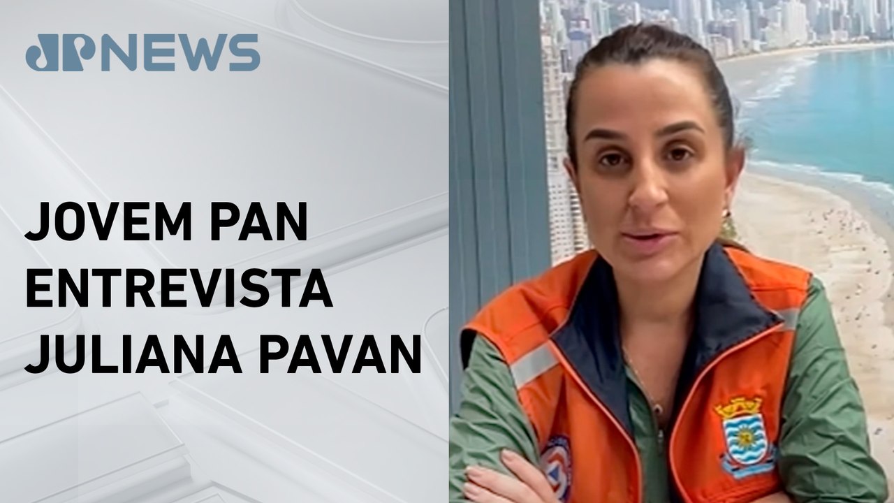 Balneário Camboriú decreta situação de emergência após chuvas; prefeita explica