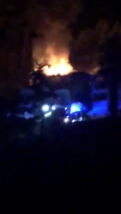 Incendio nella notte  a Tremosine: distrutta villetta