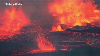 Nueva y espectacular erupción del volcán Kilauea en Hawai