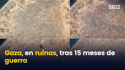 Las ruinas de Gaza, tras 15 meses de guerra