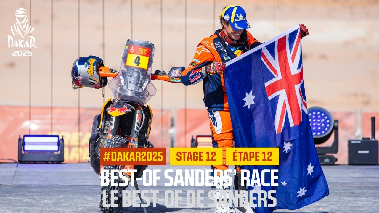 The best moments of Sanders' Dakar - Stage 12 - #Dakar2025