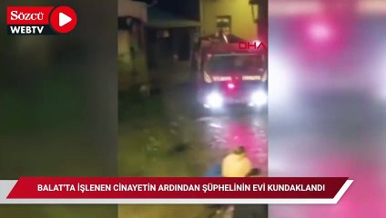 Balat'ta işlenen cinayetin ardından şüphelinin evi kundaklandı