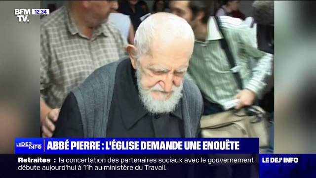Abbé Pierre: après les nouvelles accusations, l'Église demande l'ouverture d'une enquête à la justice