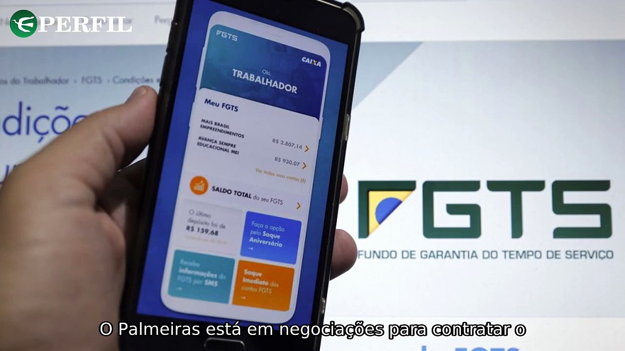 "FGTS liberado para aniversariantes de janeiro, cidades mais ricas do Brasil e Palmeiras na disputa por Andreas Pereira!"