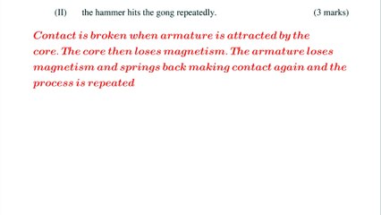 Physics questions and answers #KCSE 2014 paper 2 #highschool science