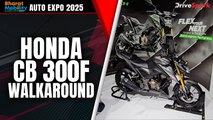 Auto Expo 2025: Honda CB 300F Walkaround | Hindi | Promeet Ghosh