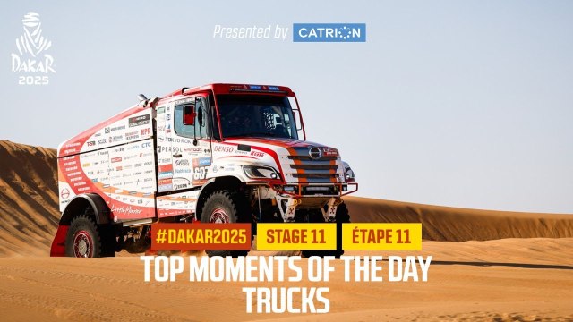 Dakar 2025: Mejores momentos de la etapa 11 de Camiones