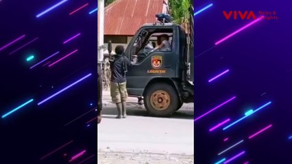 'Preman' di Papua Salah Sasaran, Malah Masuk Truk Polisi