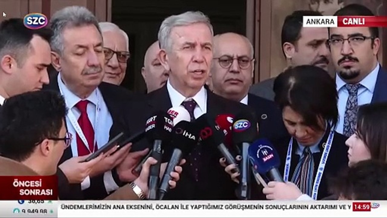 Mansur Yavaş: Yargı ve adalet sistemine olan güven sarsıldı