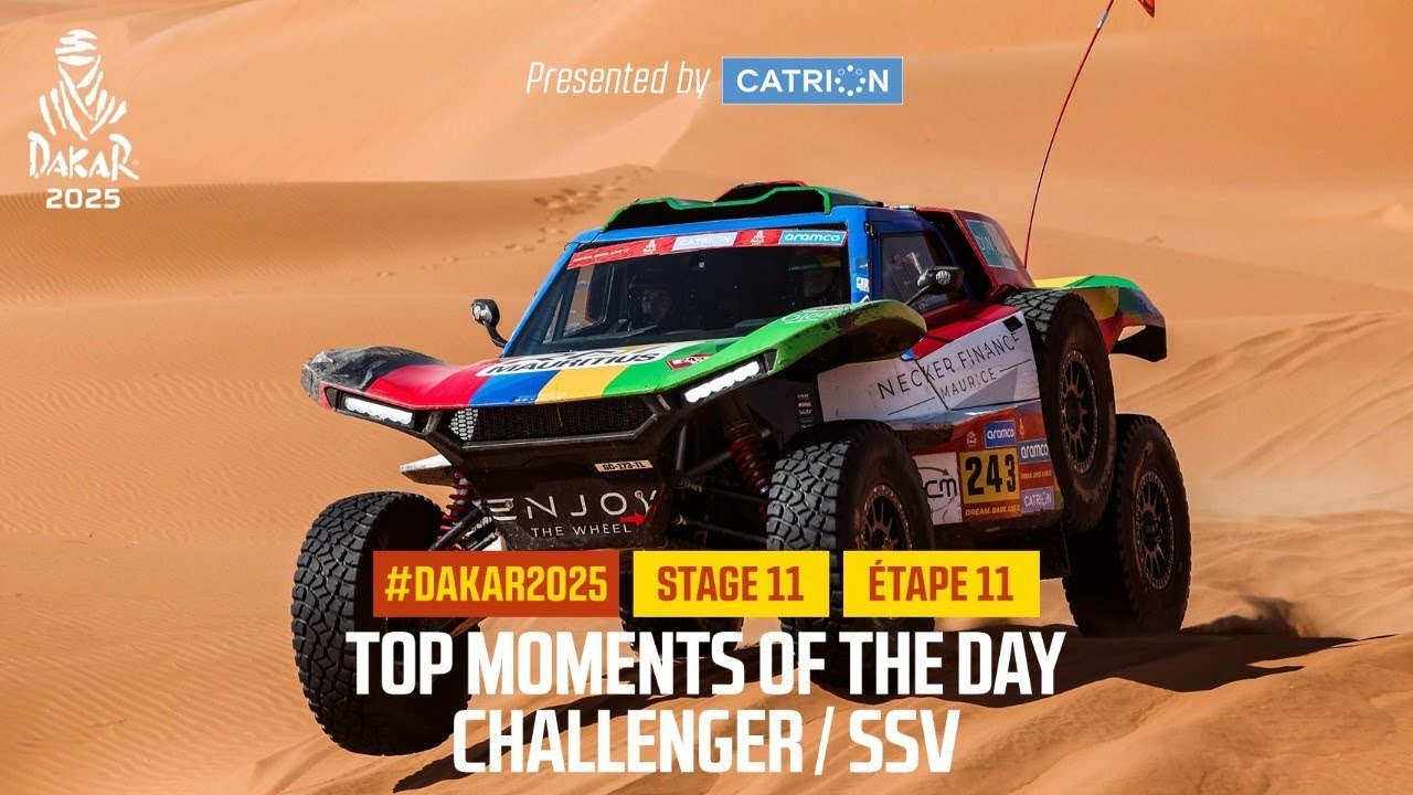 Dakar 2025: Mejores momentos de la etapa 11 de Challenger⁄SSV