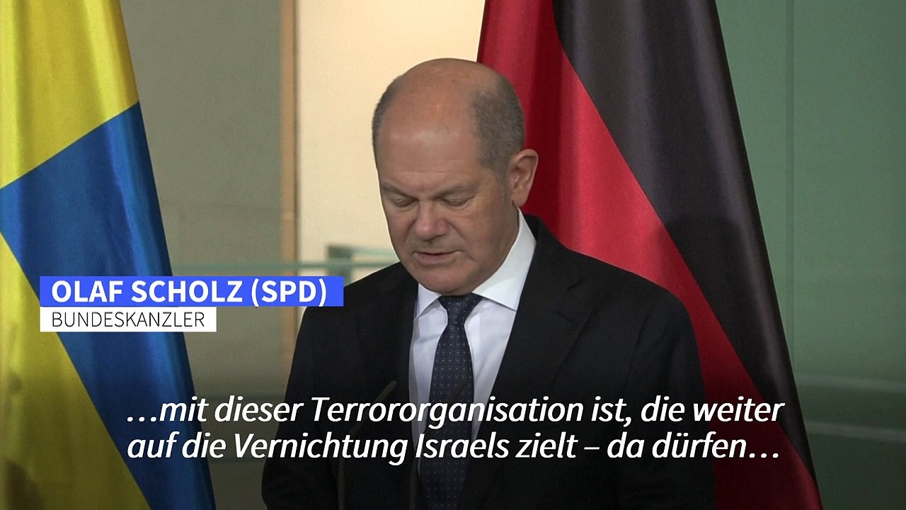 Waffenstillstand in Gaza: Scholz hofft auf dauerhaften Frieden