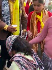 हरिद्वार में सीएम धामी के रोड शो के दौरान घायल हुई महिला