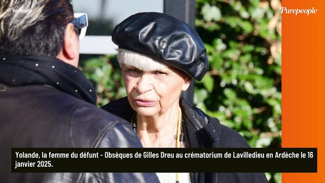Recueillement en Ardèche pour ce chanteur star des années 60 qui a nous quittés : sa veuve et ses amis rassemblés