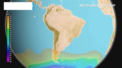 Dorsal en altura subirá las temperaturas en el gran Santiago hasta los 37 °C