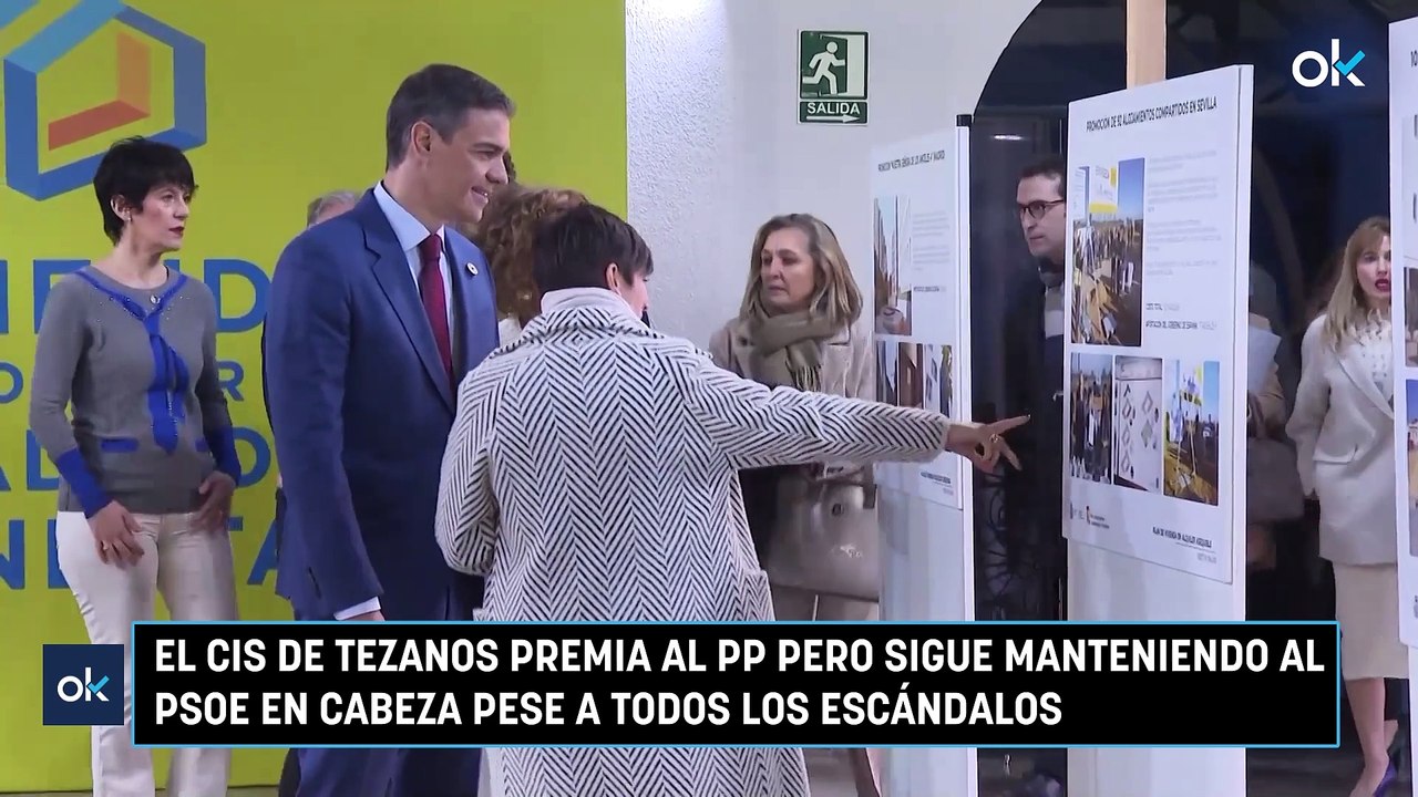 El CIS de Tezanos premia al PP pero sigue manteniendo al PSOE en cabeza ...