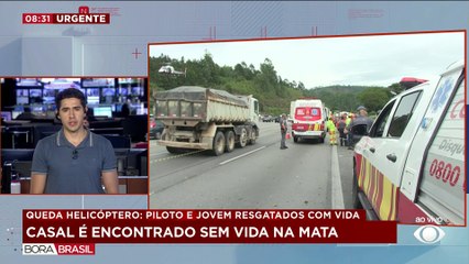 Empresário e esposa morrem em queda de helicóptero em Caieiras