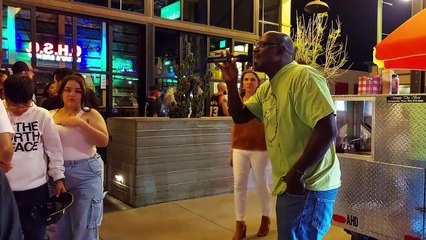 Street Preacher Vs. Critic:  Chaos Erupts At Nightclub Over The Bible !!!