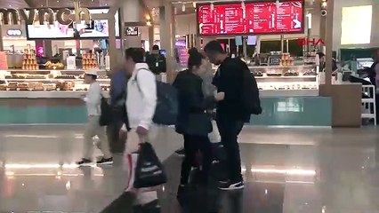 Karnesini alan soluğu İstanbul Havalimanı'nda aldı
