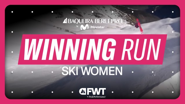 Justine Dufour-Lapointe Winning Run I 2025 Baqueira Beret Pro by Movistar
