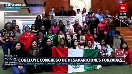 Concluye el primer congreso de desapariciones forzadas en Ginebra