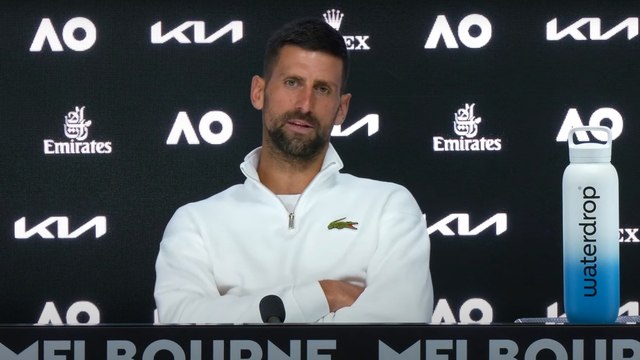 Tennis - Australian Open 2025 - Novak Djokovic irritated by the crowd : Some people crossed the line