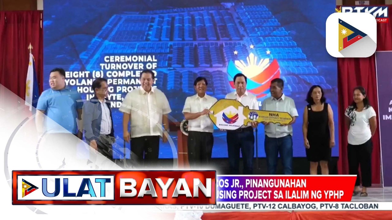PBBM, pinangunahan ang pamamahagi ng 8 housing projects sa ilalim ng YPHP; PBBM, tiniyak ang pagsisikap na makapagtayo ng mga disaster-resilient na bahay