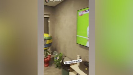 La locura del padre de Endrick tras el doblete de su hijo