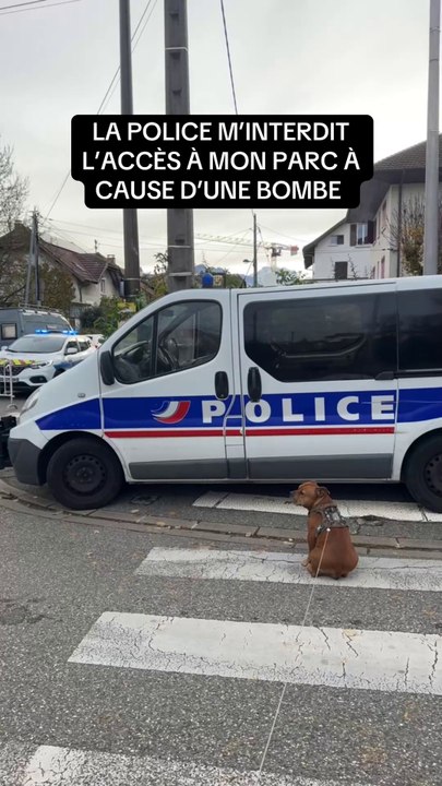 La police m’a interdit l’accès à mon parc à cause d’une bombe