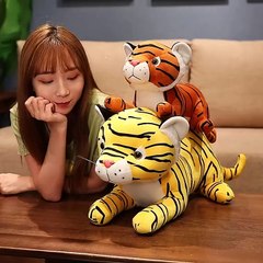 Cross-border soft stuffed simulation tiger leopard series facial tissue.