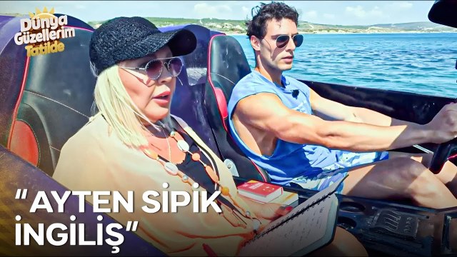 Denizin Ortasında İngilizce Dersi Keyfi 💅 ¦ Dünya Güzellerim Tatilde 3. Bölüm