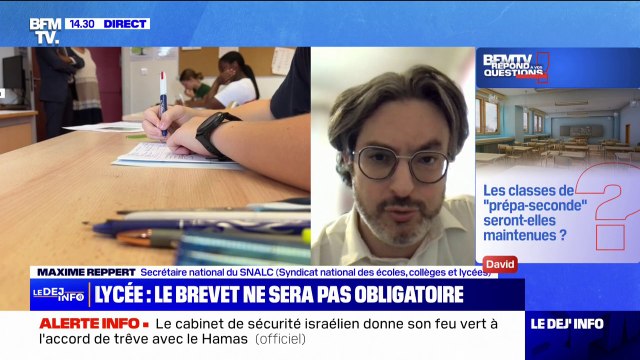 Les classes de prépa-seconde seront-elles maintenues? BFMTV répond à vos questions