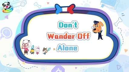 Don't Wander Off Alone  Safety Rules for Kids  Kids Cartoon  Sheriff Labrador  BabyBus - YouTube