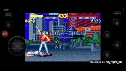 Fatal Fury 2 Terry Bogard vs Kim Kaphwan luta completa