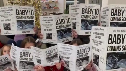 «Arriva il decimo figlio»: il video annuncio sui social di Giorgia Mosca, mamma-record veronese