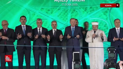 Cumhurbaşkanı Erdoğan Konya'da: Çevre Yolu 2. Kesimi açıldı