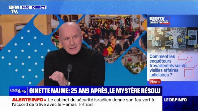 Comment les enquêteurs travaillent sur de vieilles affaires judiciaires? BFMTV répond à vos questions